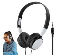 Casque de Jeu Filaire, écouteurs Supra-Auriculaires - Casque Supra-auriculaire pour Ordinateur | Supra-auriculaire Portable antibruit pour Ordinateurs et téléphones Portables