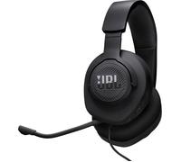 JBL Casque gaming filaire Quantum 100 M2 – circum-auriculaire, micro amovible, jack 3,5 mm – Noir