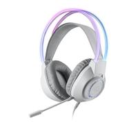 Casque de Jeu Filaire Redragon H231 Scream, Son Surround stéréo, Haut-parleurs de 40 mm, Coussinets d'oreille en Mousse de Cuir, Microphone antibruit, Casque Multi-Plateformes