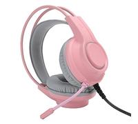 Casque de Jeu Filaire, Son Ambiophonique 7.1 Filaire écouteurs Micro, USB Unique écouteur Monté sur la Tête - Suppression du Bruit Ajustable Casque de Bureau avec Micro pour
