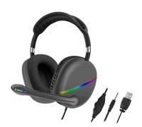 Casque De Jeu Filaire, Stéréo, Basse, Pilote 40mm, Jack 3.5mm, Isolation Du Bruit, Pour Ps4, Pc Xbox-One