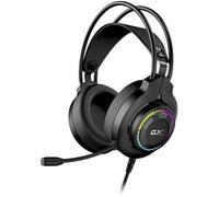 Casque de jeu noir avec contrôle multimédia Genius
