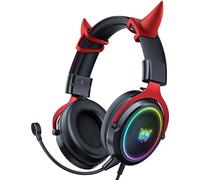 Casque de jeu Onikuma X10 Black and Red Demon Wands