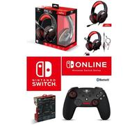 Casque de jeu PRO GAMING SWITCH EDITION Spirit of gamer avec manette Bluetooth Nintendo Switch