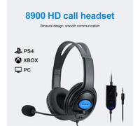 Casque de jeu professionnel avec lumière Led, basse stéréo, réduction du bruit, pour PS5, ordinateur portable, PC, prise 3.5mm, filaire