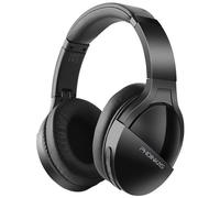 Casque de jeu sans fil Bluetooth V5.0 Casque 6D Surround Sound Réduction du bruit AUX-In 40h Autonomie de la batterie écouteurs pliables montés sur la tête,Gris
