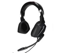 Casque de jeu stéréo avec micro antibruit, microphone pliable, son surround, éclairage RGB, coussinets d'oreille ergonomiques et batterie