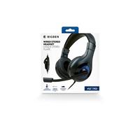Casque de jeu stéréo ps5 v1 noir