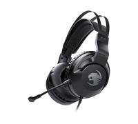 Roccat Casque gamer ELO X STEREO – filaire, son stéréo, réglable, Noir, PC/Mac/Xbox/PS/Mobile