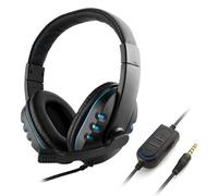 casque de jeu stéréo Surround, 3.5mm, micro filaire, pour PS4, PC, ordinateur