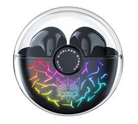 Casque de jeu T35 TWS Bluetooth, écouteurs compatibles HiFi musique sport, oreillettes sans fil étanches, réduction du bruit avec micro