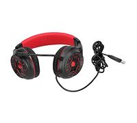 Casque de Jeu USB, G315 Filaire Casque Antibruit Lumineux Monté sur la Tête avec Microphone, pour PC Portable Téléphone Portable Tablette