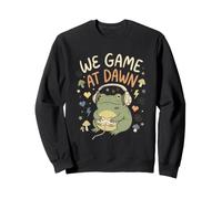Casque de Jeu We Game At Dawn Funny Frog Sweatshirt