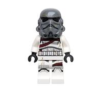 Casque De Minifigure LEGO Star Wars Night Trooper Gris Foncé 75412