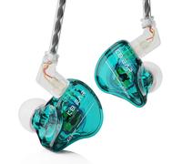 Casque de Moniteur, Écouteurs filaires 1DD Écouteurs de scène Professionnels, HiFi Deep Bass Clear Sound pour Musicien Chanteur, Prise 3,5 mm, câble détachable