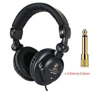 Casque de moniteur professionnel avec suppression du bruit pour musicien,casque filaire,studio en direct,bande de sauna,H960B - Type with 6.5mm adapter