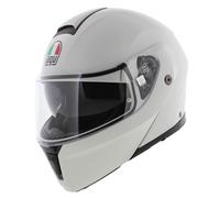 Casque de moto blanc mat AGV Streetmodular Mono Materia