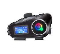 Casque de moto Bluetooth - RNCYN - Bluetooth intégré - Interphone 500M - Caméra enregistreur - Écran LCD - Étanche IP65
