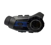 Casque de moto BT avec caméra 2K avec système de communication d'annulation du bruit intégré 5 1 puce pour un son clair, design sans fil, ajustement universel, léger, portable, batterie rechargeable