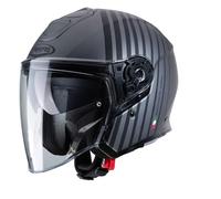 Casque de moto Caberg Flyon Bakari pistolet mat métal/noir