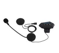 Casque de Moto Casque Bluetooth avec Appel Mains Libres et Efit pour