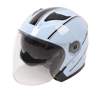Casque De Moto, Casque De Moto Demi-Visage Compact Et Léger en ABS, Casque De Moto Ouvert pour Véhicule électrique Moto