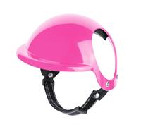Casque de moto de sport pour animaux de compagnie avec mentonnière extensible et pratique pour les voyages
