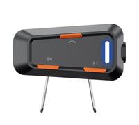Casque de moto - Écouteurs de casque, haut-parleur sans fil | Système audio stéréo réduisant le bruit, technologie de réduction du bruit compact, résistant à la transpiration pour une communication