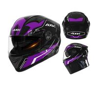 Casque de moto intégral à visière rabattable, homologué DOT/ECE, casque de protection contre les collisions pour moto, scooter, descente, VTT, léger, ventilé, unisexe pour adulte,Color F-(55~62cm)