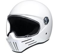 Casque De Moto Intégral Approuvé Ece Cool Casque De Moto Intégral avec Visières Casque Intégral Intégré pour Adultes Femmes pour Toutes Les Saisons, H, M=57-58cm