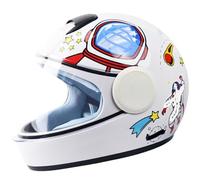 Casque De Moto Intégral Rétro Pour Enfants Casque Électrique Route Quatre Saisons Moteur Intégral Casque Avec Pare-Soleil 6-12 Ans Pour Garçons Et Filles C, 48~55CM
