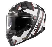 Casque de Moto Intégrale LS2 Vector II Carbone Strong Blanc Brillant