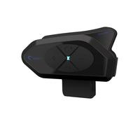 Casque de moto intercom - RNCYN - Intercom 4 personnes - Sans fil - Bluetooth - Noir - Micro intégré