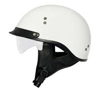 Casque De Moto Jet Moto Casques Bols Vintage DOTECE Homologué Casque Mobylette avec Dégagement Rapide Rétro Demi Casques Moto Vélo Scooter pour Adultes Homme Et Femme 6,XL:61-62CM