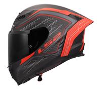 LS2 Helmets – Casque intégral FF807 Dragon Subic – Noir – Taille L