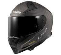 Casque De Moto LS2 FF811 Vector II En Carbone (Noir Mat/Carbone) Taille: M (57)