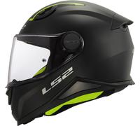 Casque De Moto LS2 FF812 Pour Enfant (Noir Mat/Jaune Fluo) Taille: YL (53)