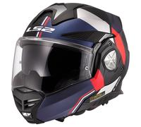 Casque De Moto LS2 FF901 Advant X Ultra (Noir Mat/Bleu/Rouge) Taille: M (57)