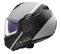 Casque De Moto LS2 FF906 Advant Swipe (Gris/Noir) Taille: M (57)
