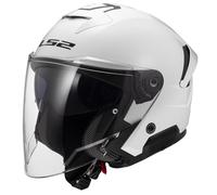 Casque De Moto LS2 OF618 Verso II (Blanc) Taille: L (59)