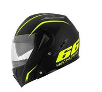 Casque de Moto modulable à visière relevable Double lentille Casques intégraux pour Adultes Trajets urbains Balades Tourisme Ventilation Conception légère