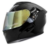 Casque de Moto modulable à visière relevable Double lentille Léger Balades Conduite en extérieur Tourisme Tout Terrain Casques modulables Conforme au Code de la Route