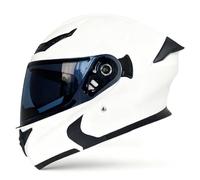 Casque De Moto Modulable Adultes Casques Moto Intégraux avec Double Visière DOTECE Homologué Doublure Confortable Et Respirante Homme Et Femme Casques Integral Moto 6,XL:61-62CM