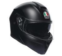 Casque de moto modulaire AGV Streetmodular E2206 mono - Noir Mat