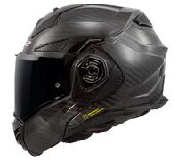 Casque de moto modulaire rabattable LS2 FF901 Advant X carbone solide
