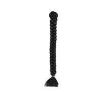 Casque De Moto Perruque Queue De Cheval,Casque Moto Tresses Queue De Cheval pour Casque Moto Ventouse DéTachable AdaptéE Aux Accessoires Casque De Scooter Moto/2 Pcs D'AdhéSif PU Gratuit