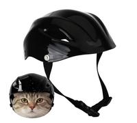 Casque de moto pour chat, casque de moto réglable et respirant | Pour chiot de petite et moyenne race, extérieur, intérieur, exploration, voyage, maison