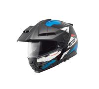 Casque De Moto Schuberth E2 Trail Bleu (Noir/Blanc/Bleu) Taille: L (59)
