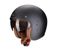 Casque De Moto Scorpion Belfast EVO Luxe Unisexe (Noir) Taille: XXXL (65)