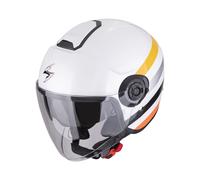 Casque De Moto Scorpion EXO-City II Bee (Blanc/Jaune) Taille: M (57)